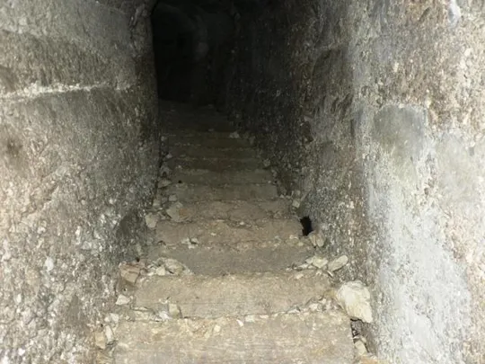 Forte Serrada - Galleria di collegamento