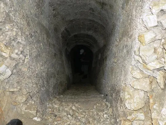 Forte Serrada - Galleria di collegamento