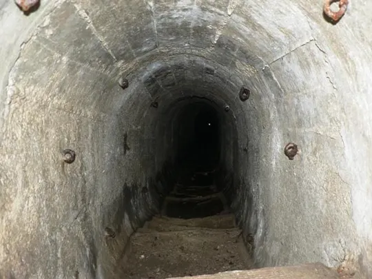 Forte Serrada - Galleria di collegamento