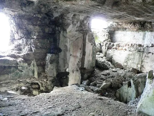 Forte Sommo Alto - Interni