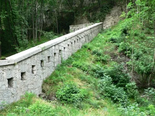 Forte Tombion - Caponiera nord