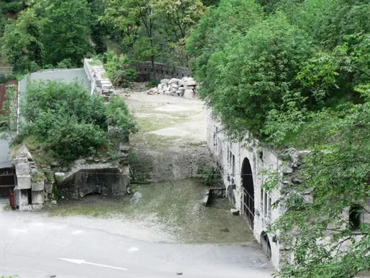 Forte Tombion - Caponiera nord