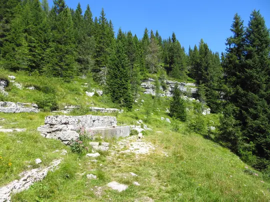 Verso il fontanello di Albi di Pastorile