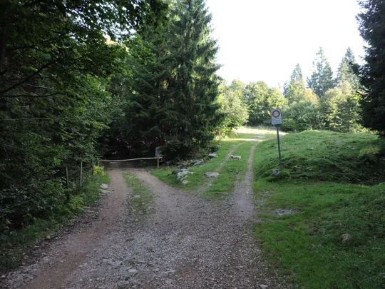 Incrocio, proseguire a sinistra