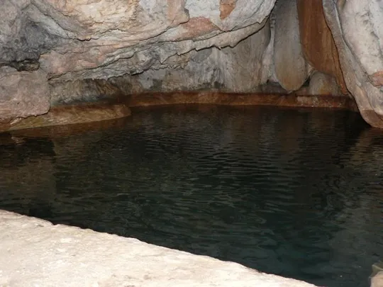 Grotta dell'elefante - La vasca