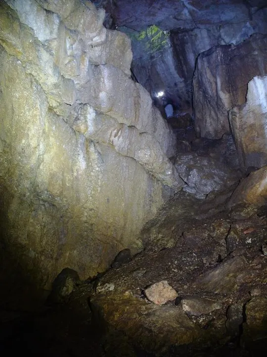 Grotta dell'elefante - Verso l'uscita