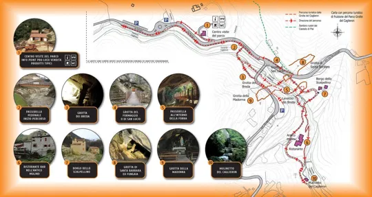 Grotte del Caglieron - Depliant 2015