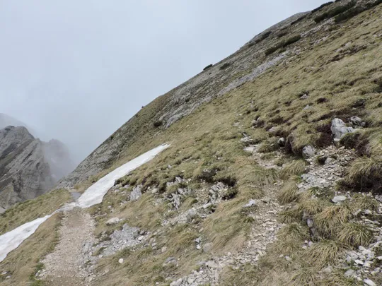 Deviazione per Cima Mosca