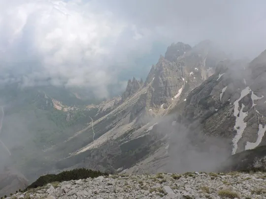 Cima Mosca - vista verso Campogrosso