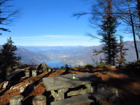 Punto panoramico attrezzato