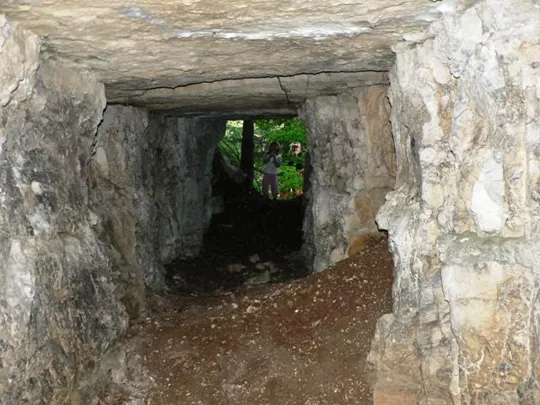 Dentro al rifugio rinforzato
