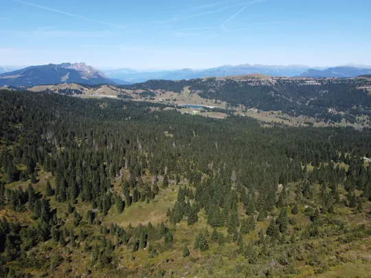 Lago Coe  - vista dal drone
