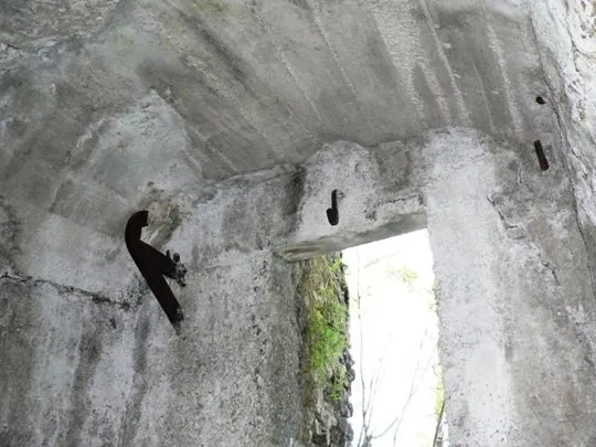 Castello di Meda - postazione per cannone