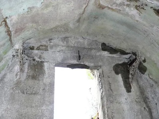 Castello di Meda - galleria per la postazione di cannoni