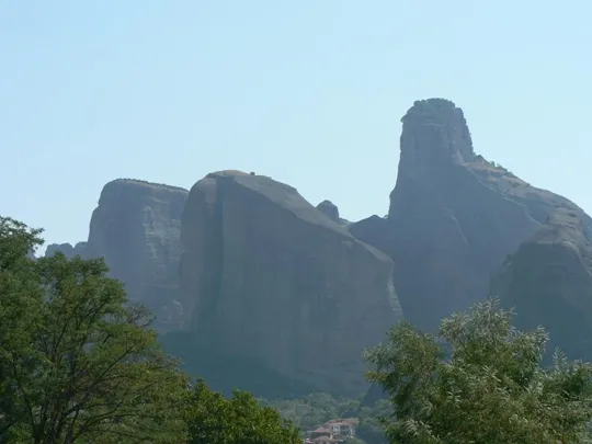Meteora - Veduta dalla strada