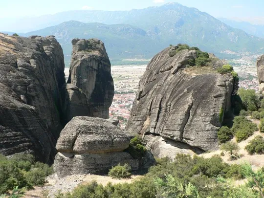 Meteora - Scorcio di Kalampaka