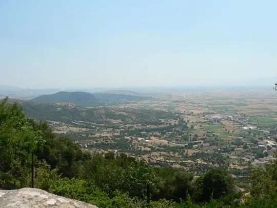 Meteora - Panorama della pianura
