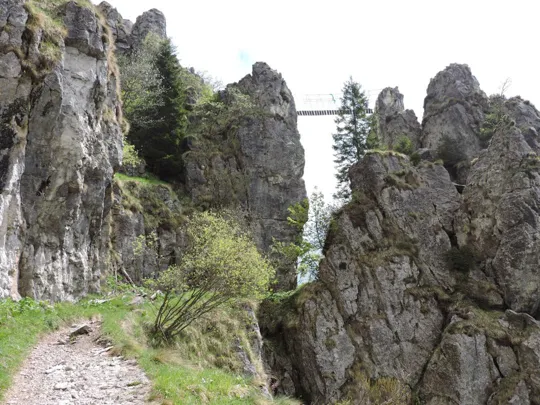 M.Grappa - M.Meatte - Ponte Tibetano