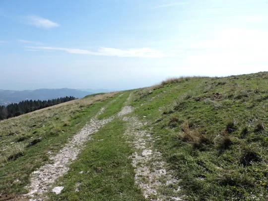 Incrocio a destra della vecchia strada