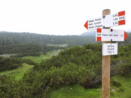 Partenza Selletta Caviglia