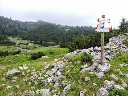 Bivio per Malga Pozze