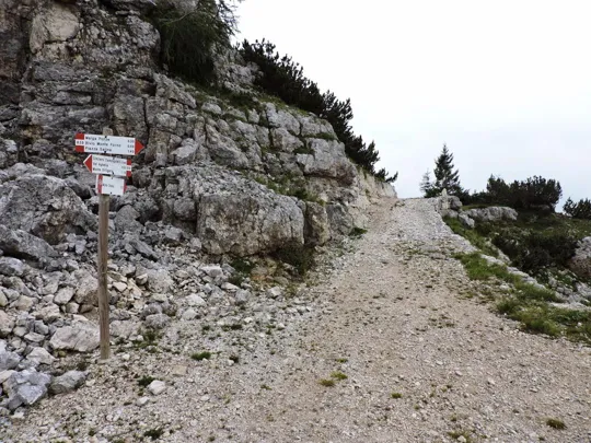 Bivio per Monte Chiesa