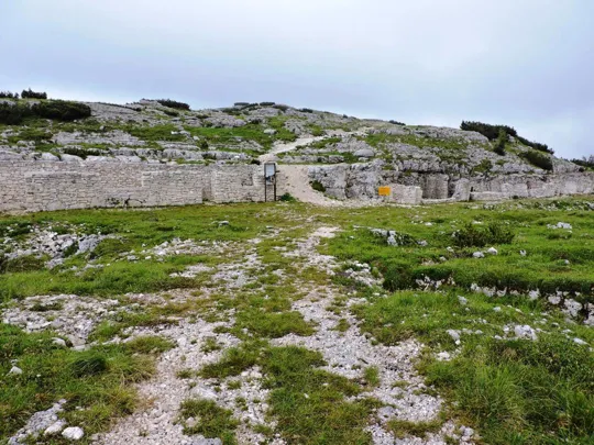 Inizio del complesso logistico