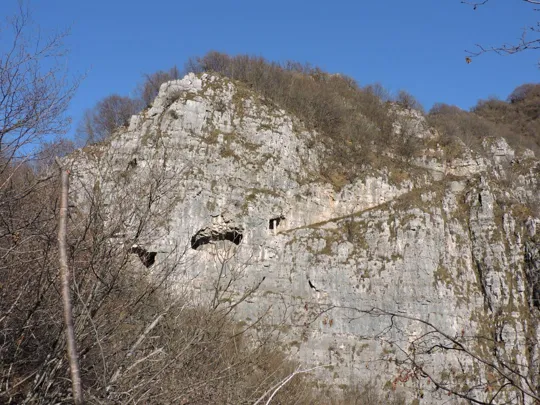 Monte Cimone - sentiero arroccato