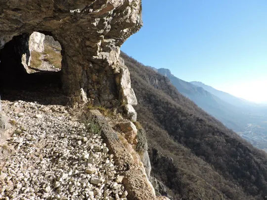 Monte Cimone - sentiero arroccato