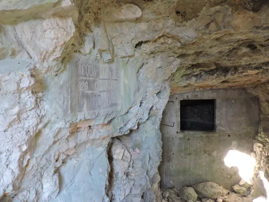Monte Cimone - cisterna
