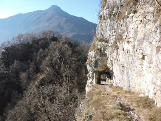 Monte Cimone - sentiero arroccato
