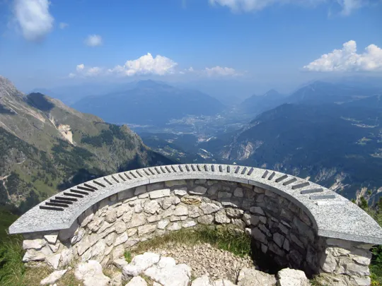Panorama dalla cima del Monte Cornetto