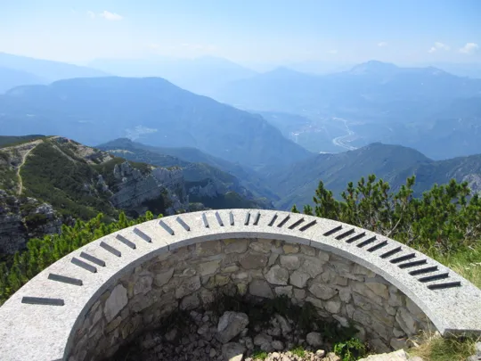 Panorama dalla cima del Monte Cornetto