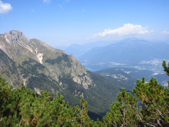 Un pezzetto del lago di Levico