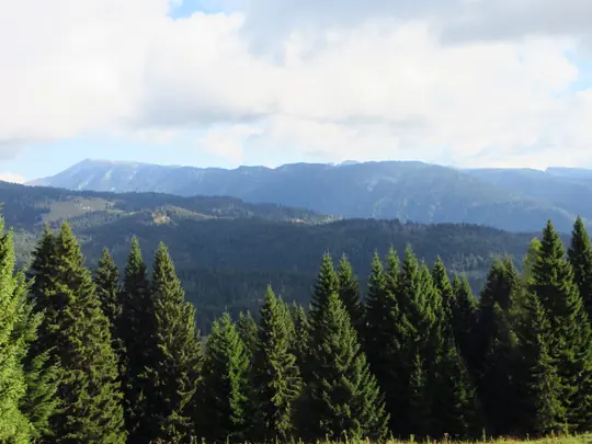 Panorama verso il Portule