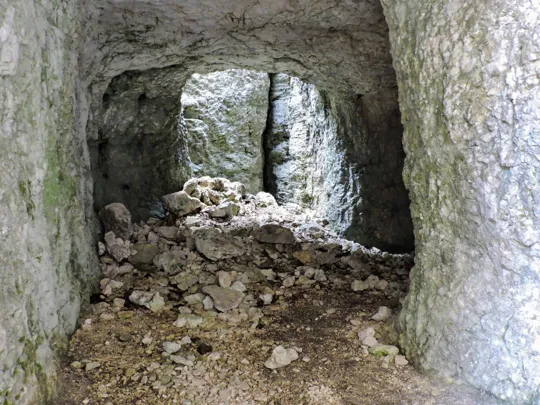 Monte Fiara - Interno della galleria