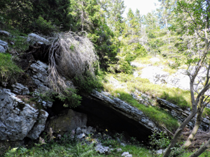 Monte Fiara - Grotta naturale