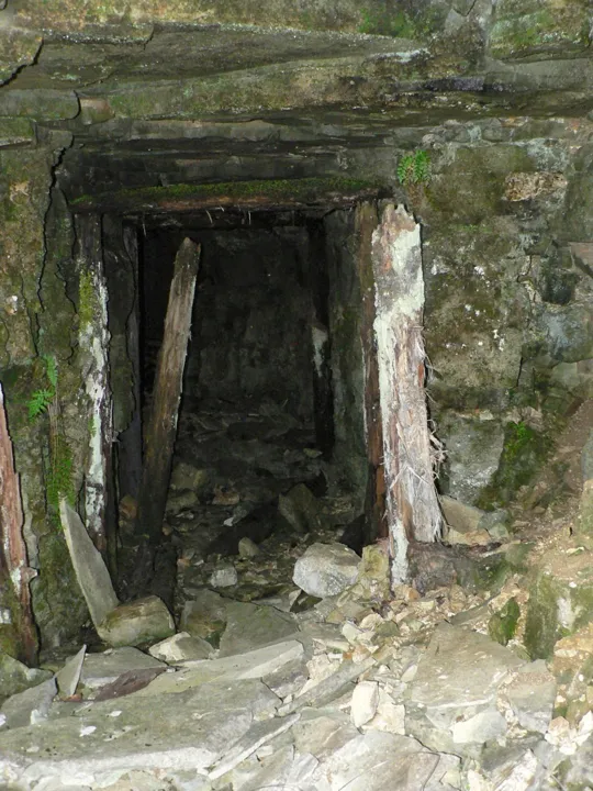 Galleria con impalcature originali