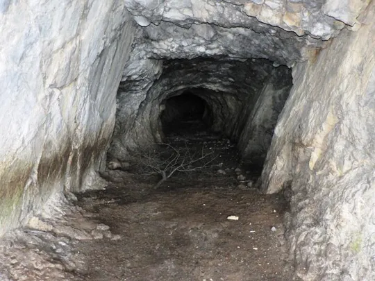 Monte Ivan - Galleria di collegamento