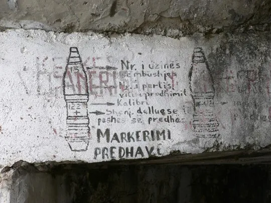 Monte Ivan - Note sui proiettili