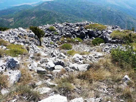 Monte Ivan - Piazzola per cannoni