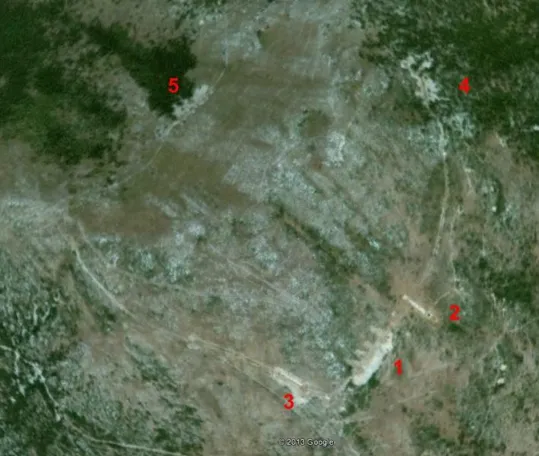 Monte Ivan - Immagine satellitare