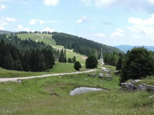 Vista verso i ripetitori