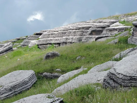 Particolari delle roccie