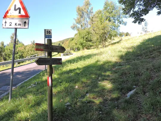 Monte Palon - inizio del sentiero