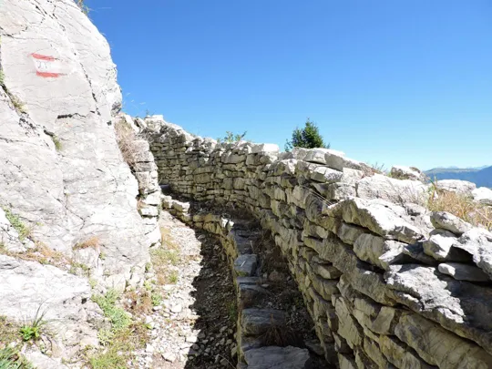 Monte Palon - trincee e postazioni