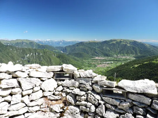 Monte Palon - trincee e postazioni