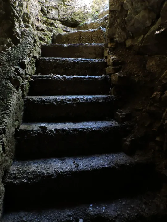 Monte Palon - in galleria