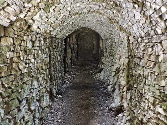 Monte Palon - in galleria