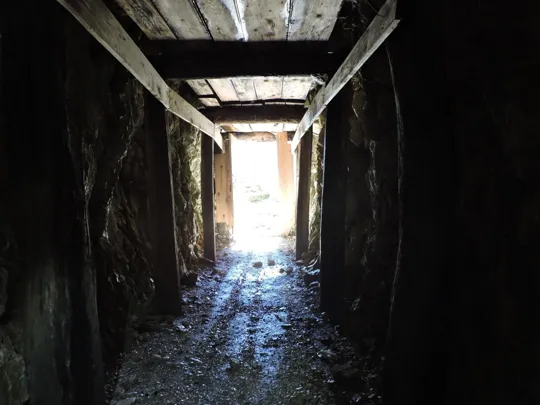 Monte Palon - in galleria